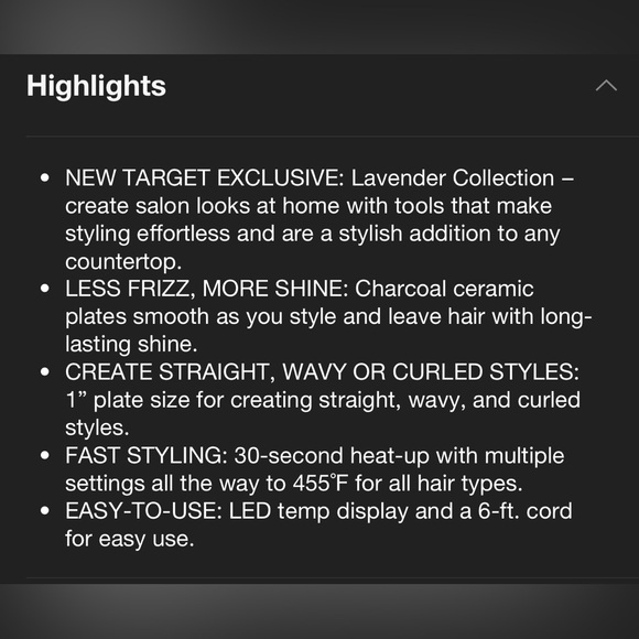 Hot Tools Pro Signature Collection with LED Display Flat Hair iron 1” - NWT - Picture 6 of 10